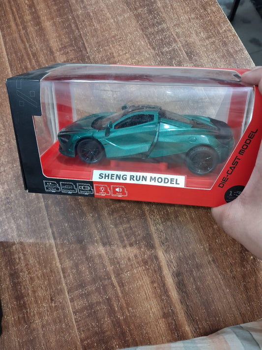 McLaren Supercar Die-Cast Model – 1:32 Scale | Green | Light & Sound