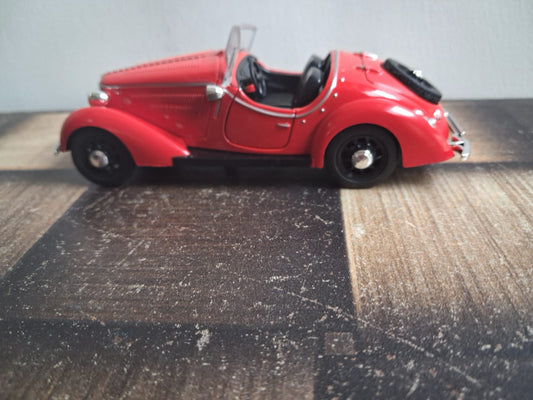 1:32 Audi Rover Wanderer W25K Classic Die-Cast Model Car – Light, Sound & Pull-Back Action (Red, Black, White)